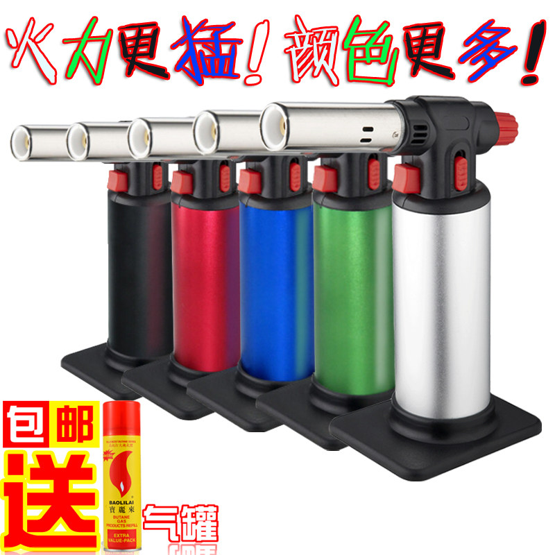 High temperature portable outdoor spot charcoal spray gun welding gun Burn Gold Spray Fire Gun Flame Lighter Spray Lamp Multifunction Lighter