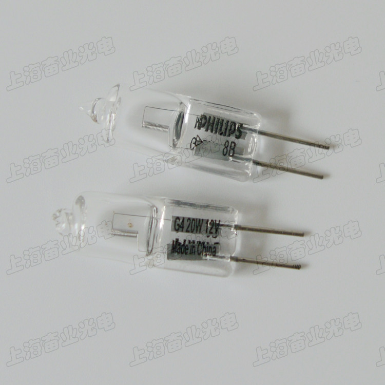 Microscope special halogen lamp 12V20W microscope halogen tungsten lamp 12V20W Philips halogen lamp 12V20W