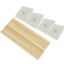 Solid wood panel wardrobe with plate nail-free partition plate free combination partition shelf storage layer layering-free customization