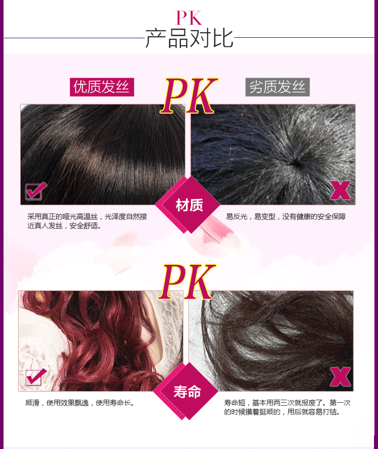 Perruque Les cheveux longs - Ref 2608565 Image 25
