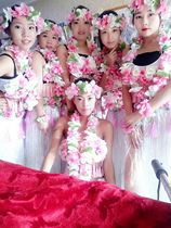 New Hawaii Grass Skirt Dance Suit Adults Men And Women Thicken 80cm Annual Meeting to Serve Dance Performance Apparel