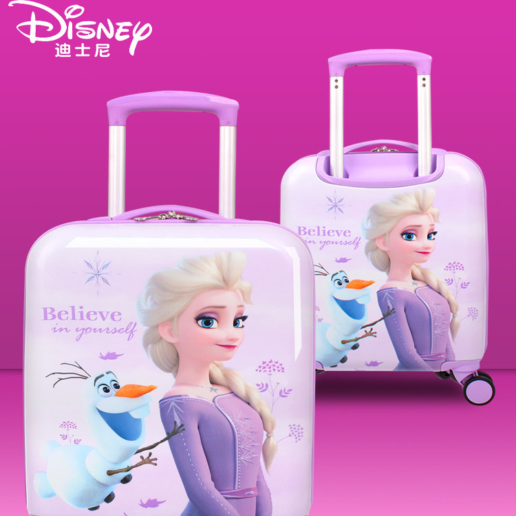 🎈 Disney kids' rolling luggage - elsa princess 16inch - spinner wheel ...