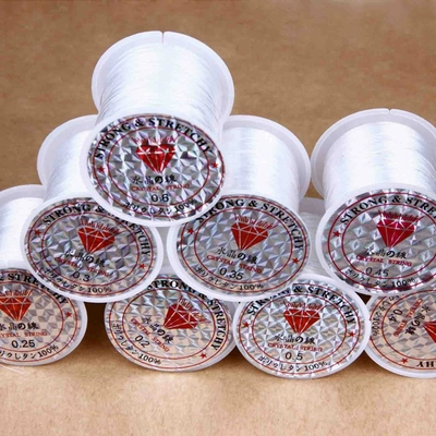 Аксессуар, аксессуары, эластичная леска, прозрачные пластиковые шелковые нитки