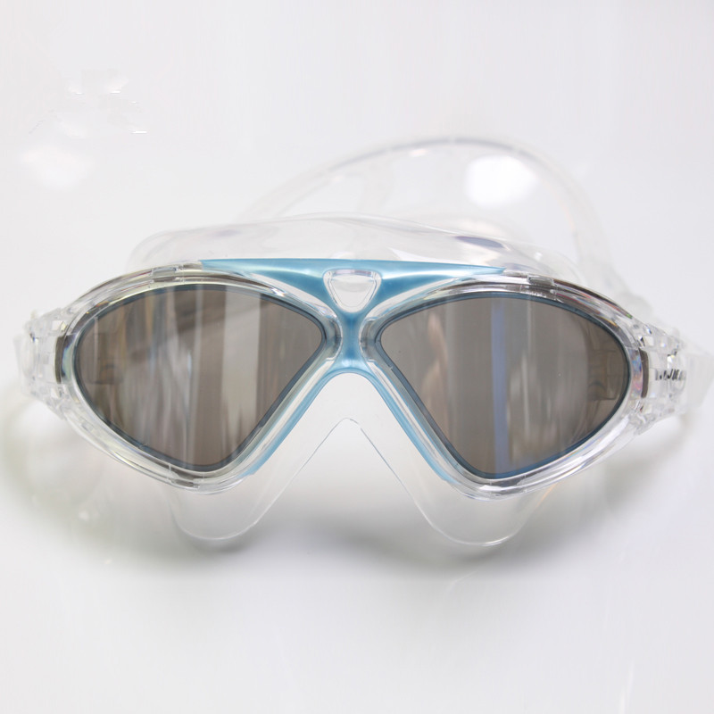 Kính chống sương mù HD cặp đôi unisex hộp lớn chống nước kính râm kính bơi speedo