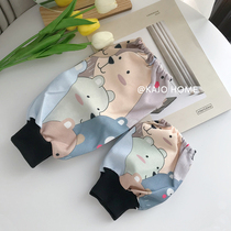 Children adults Cartonerostomy sleeves toddlers baby protective sleeves short office housework cleaning kitchen autumn and winter anti-fouling oil