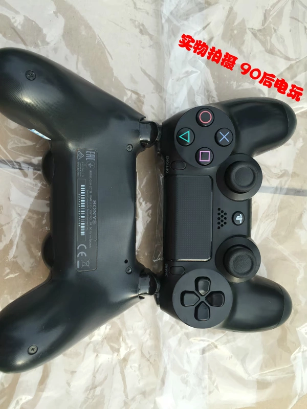 ps4 bản gốc thương hiệu mới xử lý ps4 bản gốc rung xử lý máy tính ps4 pc màu đen xử lý không dây gốc - Người điều khiển trò chơi