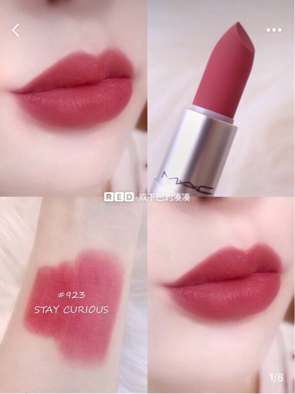 Spot MAC Phantom Frosted Lipstick Red Lipstick 316314 923staycurious Water Honey Peach