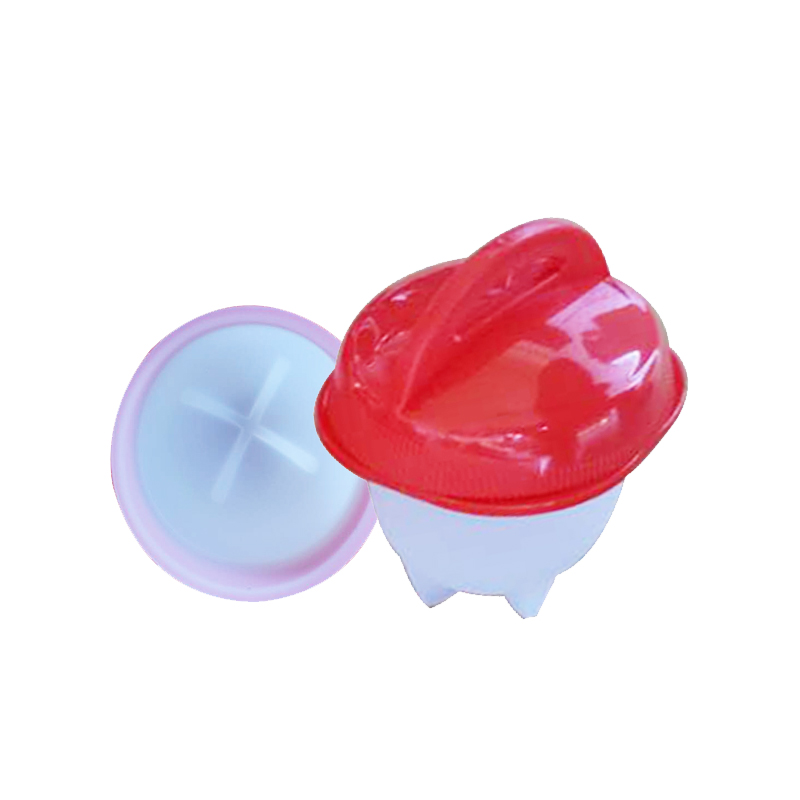 Trứng trứng mới ăn sáng nhà bếp không dính silicone dễ dàng mini nhỏ hấp trứng sáu gói nồi hấp trứng