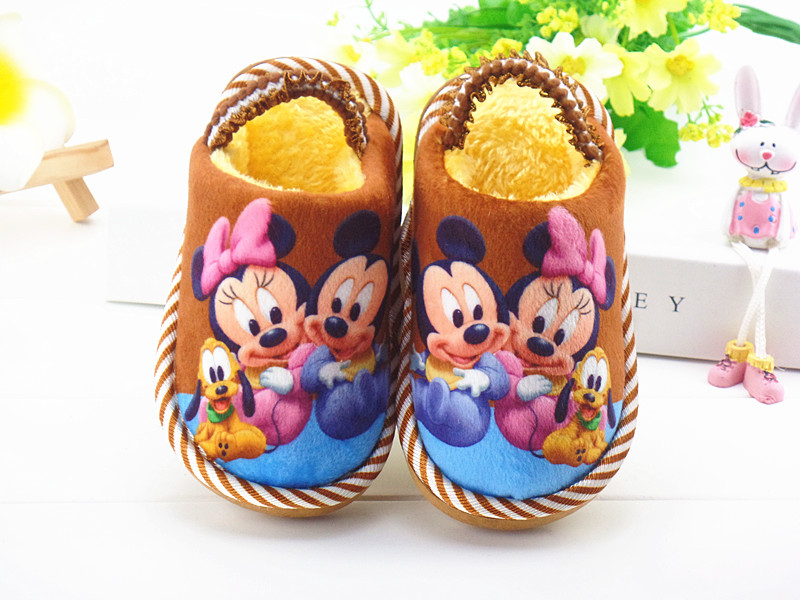 Pantoufles enfants en coton pour hiver - Ref 1035956 Image 23