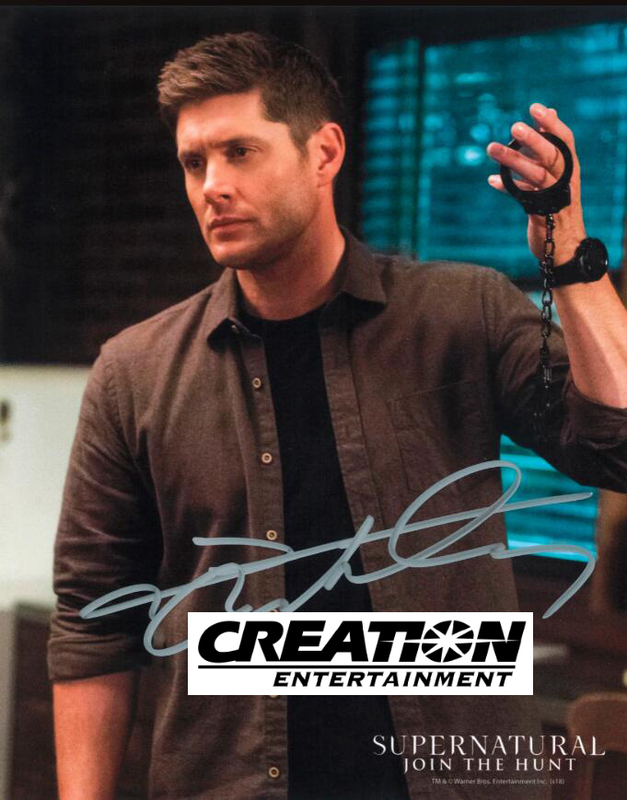 Creation Meeting Evil Power Jensen Ackles Misha Collins Signature Photo
