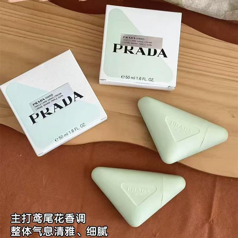 2025 New Product Prada Triple Hand Cream Iris Fragrance 50ml Gift Gift Box Gift Bag