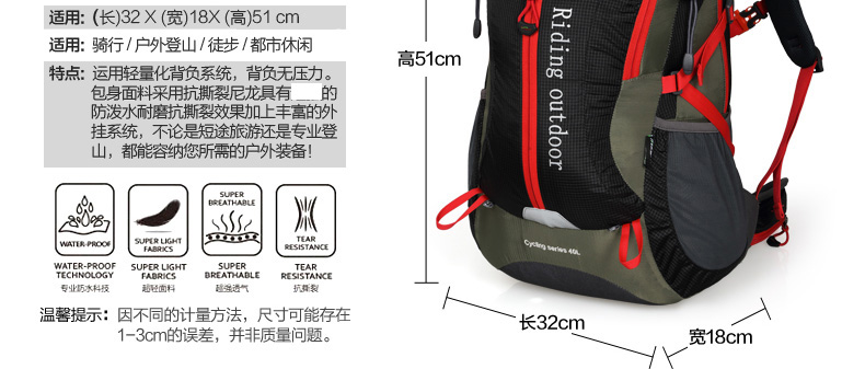 Sacoche pour vélo mixte MZYRH - Ref 2212748 Image 45