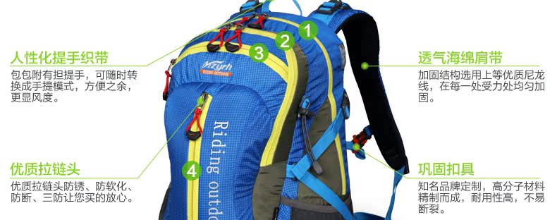 Sacoche pour vélo mixte MZYRH - Ref 2212748 Image 40