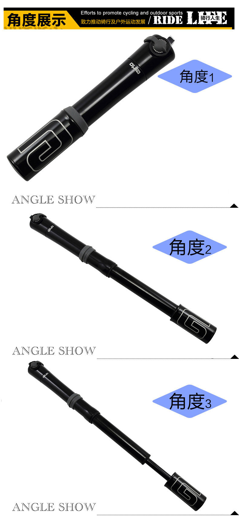 Pompe à vélo GIYO - Ref 2390255 Image 8