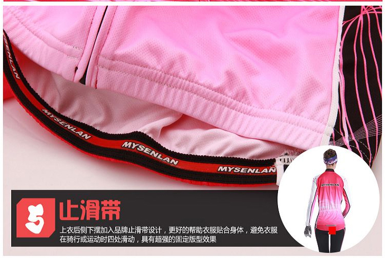 Tenue de cyclisme femme MYSENLAN - Ref 2216044 Image 50