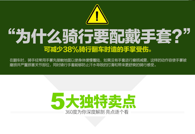 Gants de cyclisme mixte YONGRUIH - Ref 2243010 Image 15