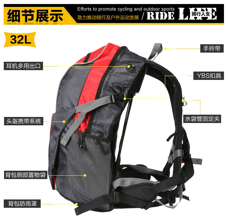 Sacoche pour vélo mixte YONGRUIH - Ref 2231654 Image 15