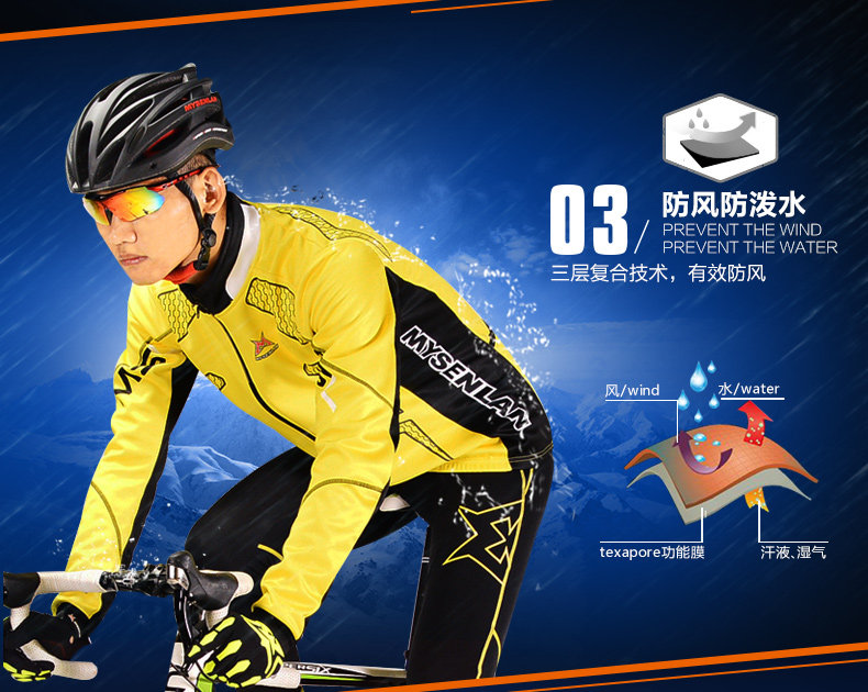 Tenue de cyclisme homme MYSENLAN - Ref 2229658 Image 11