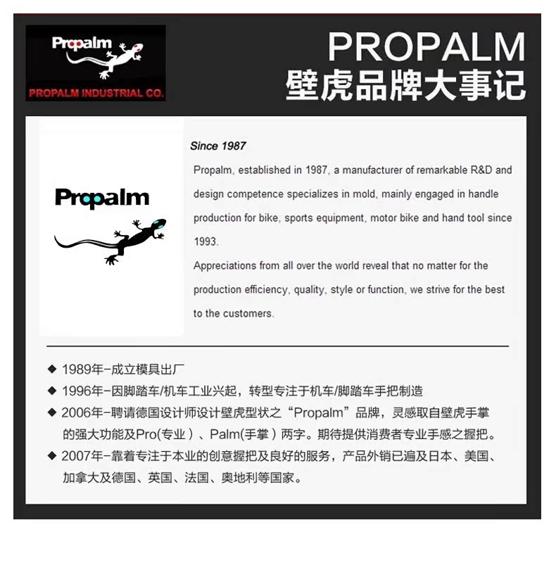 Poignées de vélo PROPALM - Ref 2350894 Image 3