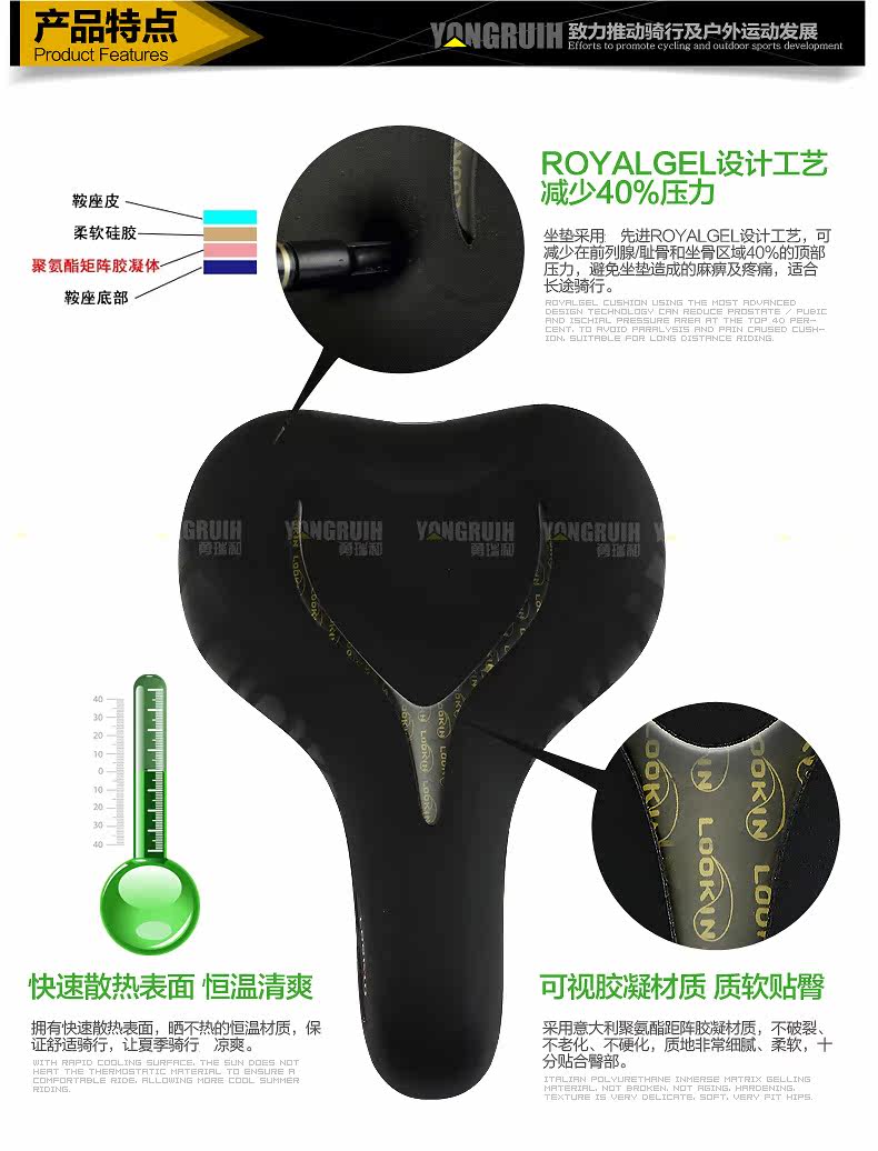 Selle de vélo Mountain Bike SELLE ROYAL - Ref 2359106 Image 8