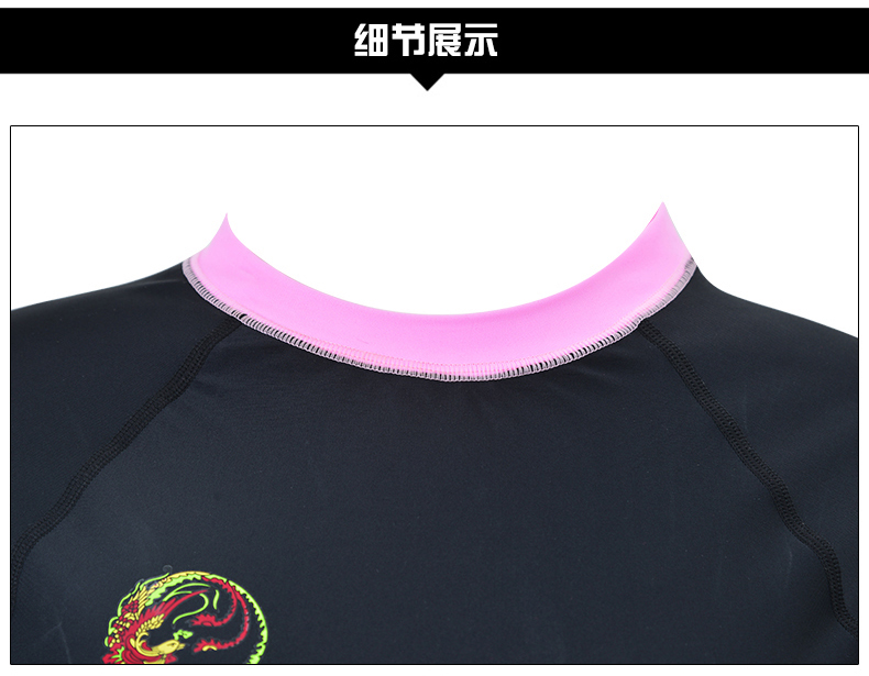 Nữ chia áo tắm top đơn tay áo ngắn mỏng bảo thủ thể thao yoga top kích thước lớn áo tắm ngoài trời bộ đồ bơi nữ 2 mảnh	
