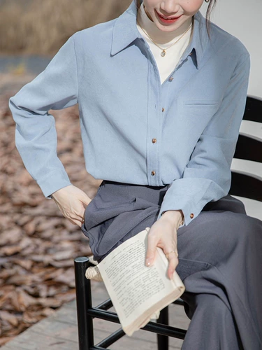 Осенняя рубашка, дизайнерский лонгслив, куртка