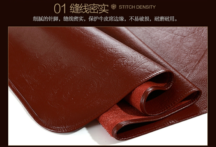 Thủy dệt mat đầu đôi chỗ lớp da 1.8m nước điều hòa không khí mat mat đúp góc hoa da Ruanxi - Thảm mùa hè nệm nước mát lót lưng