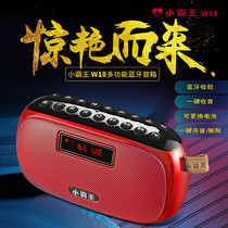 Subor little overlord W18 Bluetooth speaker old radio portable card U disk morning dance player