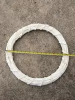 Белое кольцо, 40см