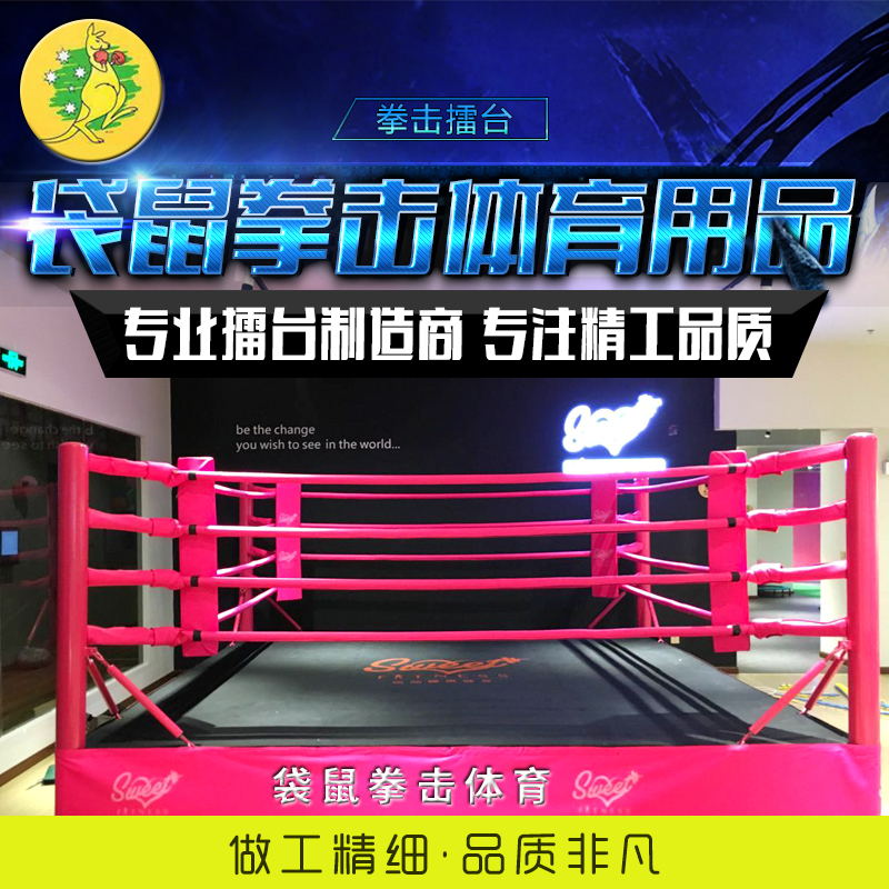 Boxing ring Boxing ring Sanda MMA fighting comprehensive fighting ring Desktop training equipment Octagonal cage