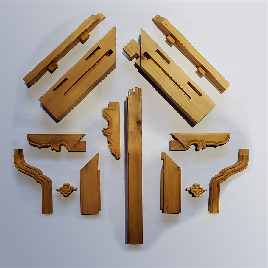 The tenon-and-mortise model hyperconnected to the deposit manual traditional furniture tenon and mortise and tenon and mortise and tenon teaching aid custom-made