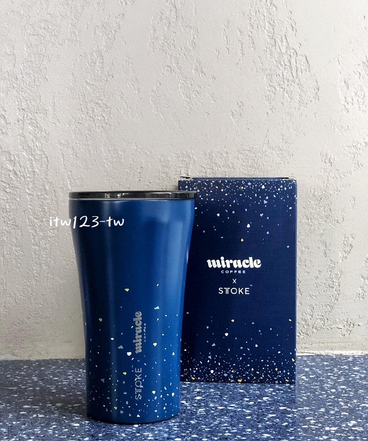 现货林俊杰miracle Coffee Sttoke不锈钢保温杯 咖啡奇迹礼盒