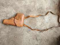 Second-hand dispensing leather holster movie props 92-5 8mm holster military enthusiasts leather holster