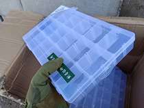 Troop Decommissioning Precision 18 G Plastic Packaging Box Covered Transparent Sorting Box Meta Accessories Parts Containing Finishing Box
