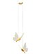 Bedroom Bedside Chandelier Nordic Light Luxury Creative Personality Butterfly Long Line Villa Staircase Dining Room Chandelier Modern Simple
