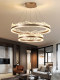 Italian Minimalist Living Room Chandelier 2025 New Modern Light Luxury Iceberg Hall Main Light Full Spectrum Eye Protection Dining Room Light