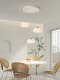 Cream Style Restaurant Chandelier, Simple Modern Nordic Creative Pastoral Pumpkin Chandelier, Warm and Romantic Living Room Dining Table Lamp