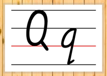 26 English alphabet handwriting writing standard stroke order Plastic card big card teacher teaching aids Color human teaching