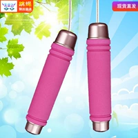 Скакалка, стальная проволка, розовое золото