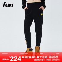 Funtide cards 2019 fall new knitted pants Garfy cat small foot casual trendy loose trousers female male