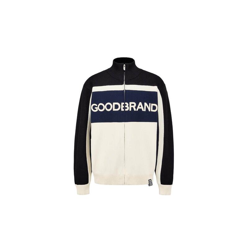 Gb-Goodbrand 26Fw Contrast Color Towel Embroidered Jacquard Stand Collar Light Luxury Fashion Cardigan Casual Sweater Jacket Gb-Goodbrand 26Fw Contrast Color Towel Embroidered Jacquard Stand Collar Light Luxury Fashion Cardigan Casual Sweater Jacket