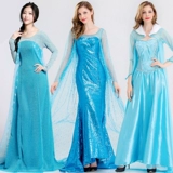 Дисней, платье для принцессы, длинная юбка, xэллоуин, косплей