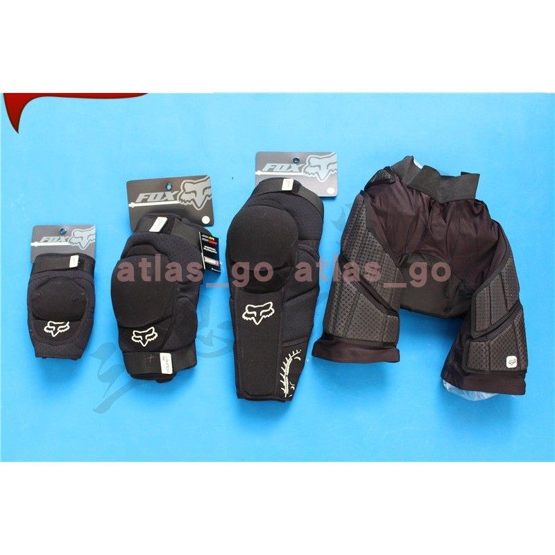 American fox long length kneecap protective leg plate protection and fall short pants am dh breathable protection good bike