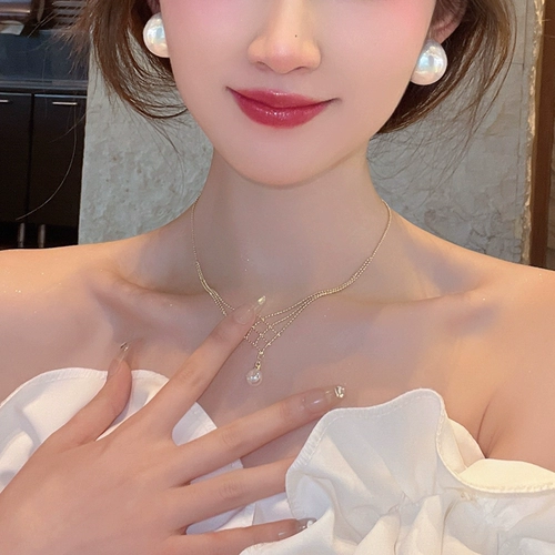 Ретро большие брендовые серьги из жемчуга, серебро 925 пробы, изысканный стиль