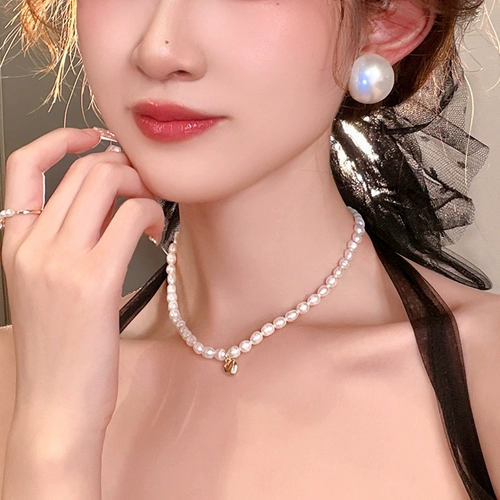 Ретро большие брендовые серьги из жемчуга, серебро 925 пробы, изысканный стиль