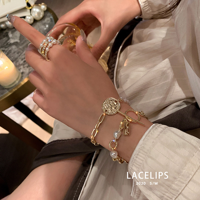 LACELIPS Dream and luxury collide sparks~Bracelet ins niche design cold wind net red jewelry