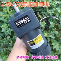 220V AC gear motor speed control motor Micro Small DC high power large torque forward and reverse 220V