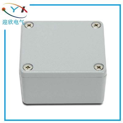Outdoor waterproof junction box cast aluminium explosion-proof aluminium alloy sealing terminal box 65 * 60 * 37 weak electrical monitoring power box