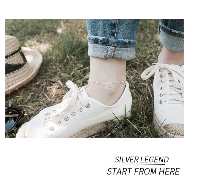 Bracelet de cheville Femme OTHER   en Argenterie - Ref 3103218 Image 17