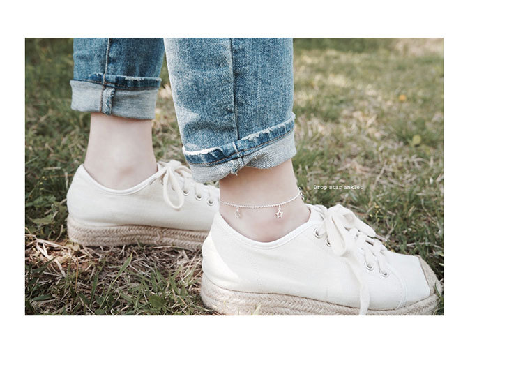 Bracelet de cheville Femme OTHER   en Argenterie - Ref 3103218 Image 15